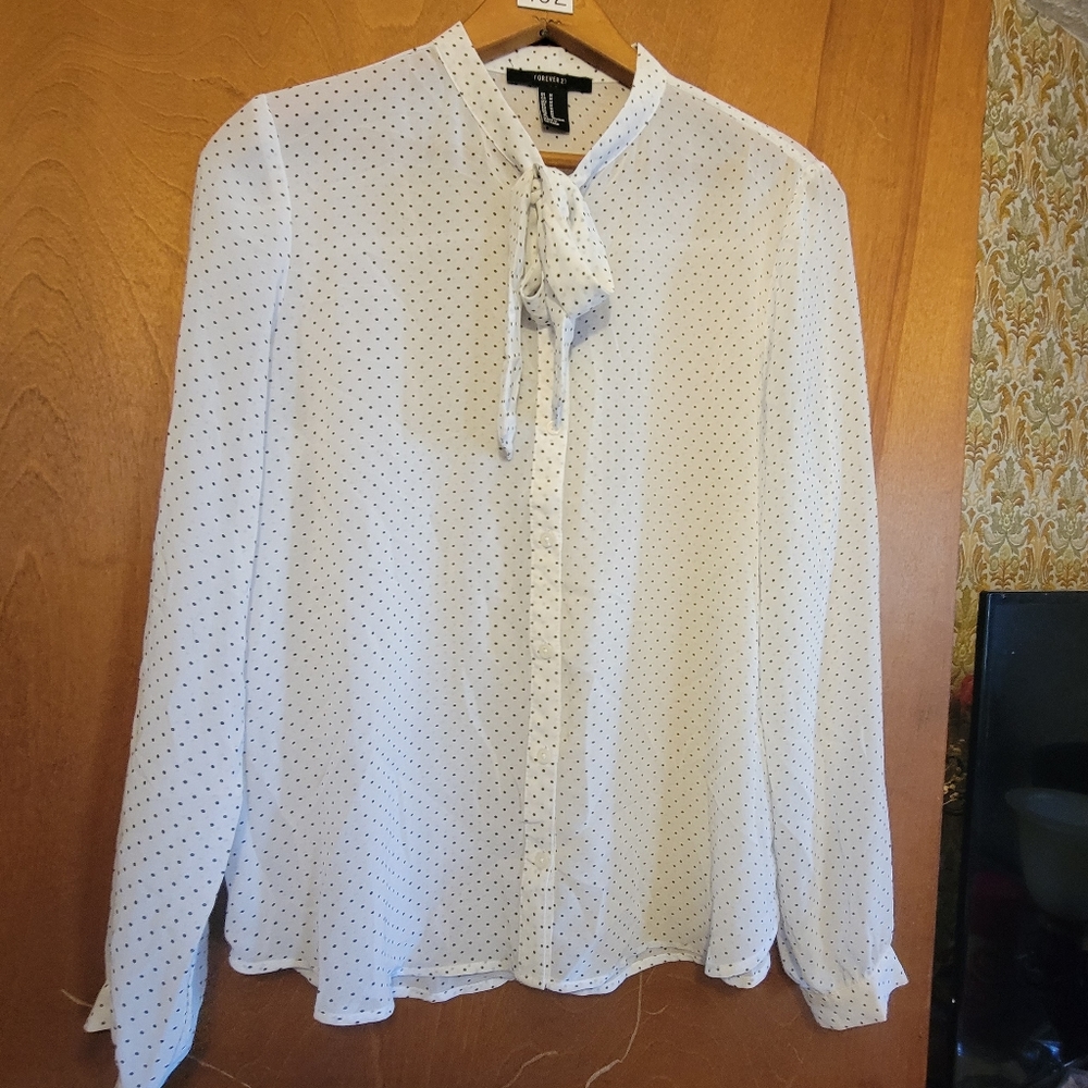 Sheer Button Up